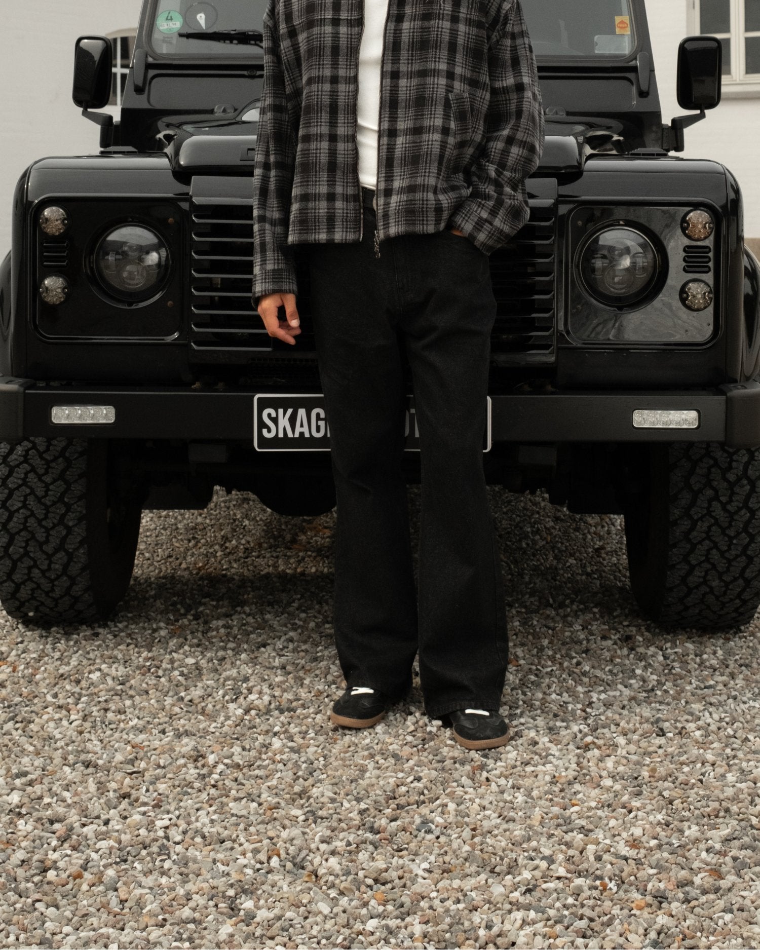 Bootcut jeans black